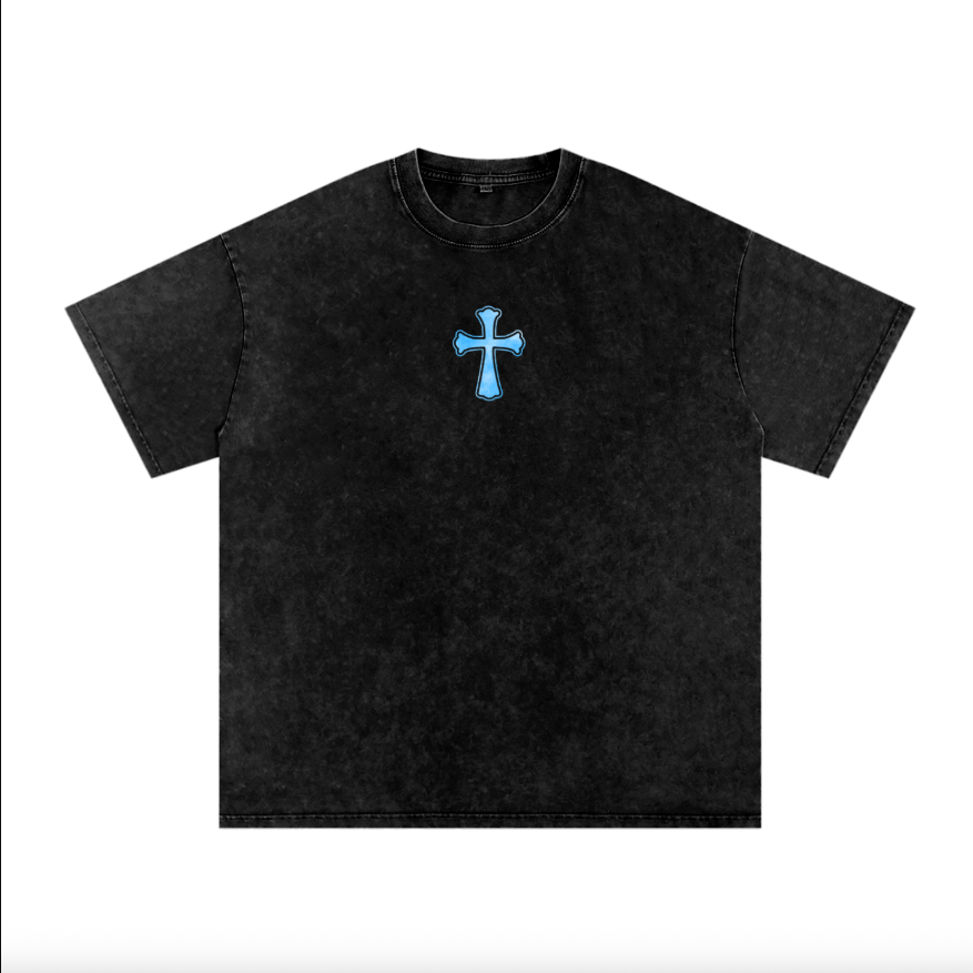 Fear No Evil Oversized Graphic Tee